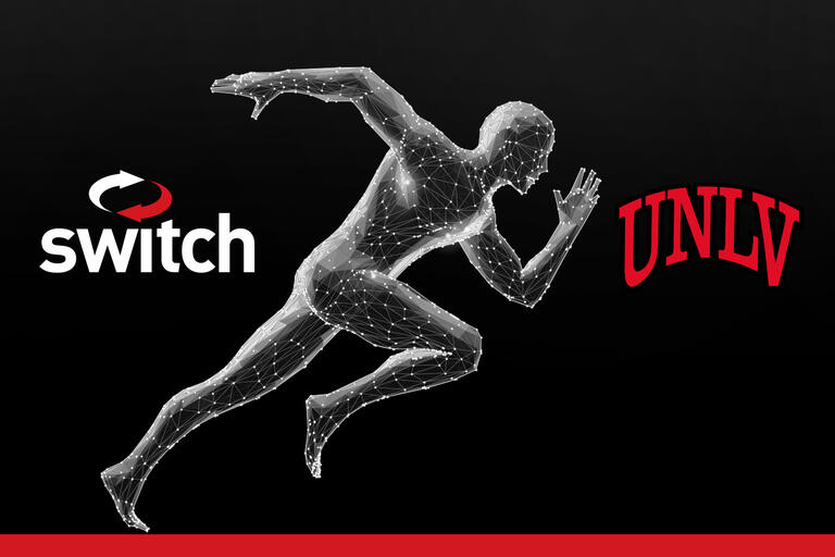 computer-generated man running