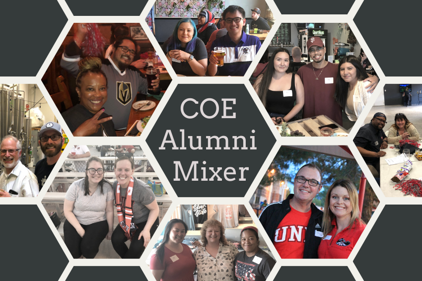 College of Education Alumni Mixer photo collage