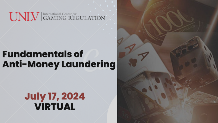 Fundamentals of Anti Money Laundering July 17, 2024 Virtual Event