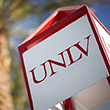 U.N.L.V. sign placeholder