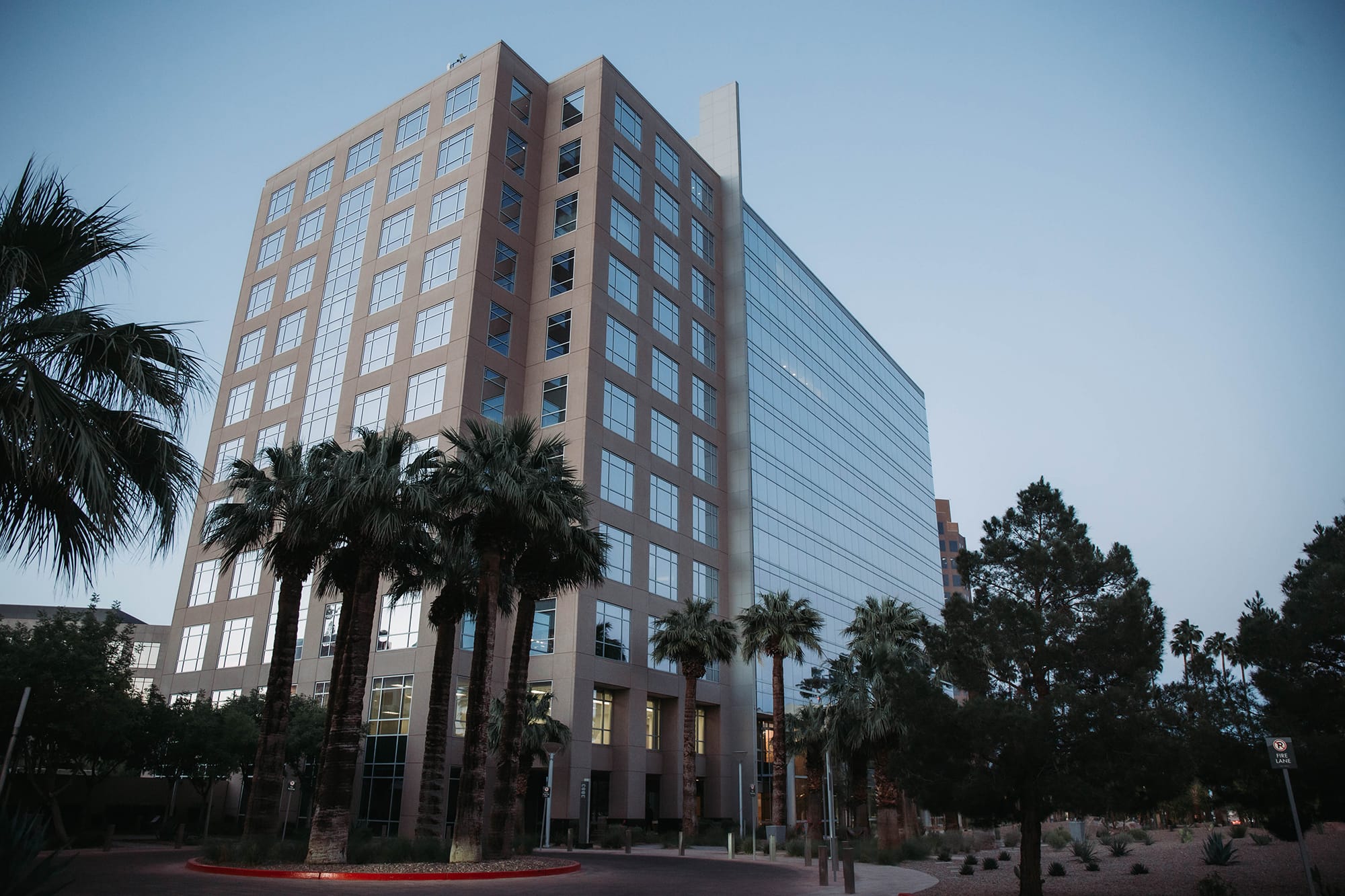Exterior of U-N-L-V Innovation Incubator building