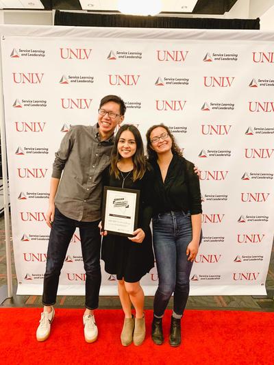 SOA Students win UNLV Impact Award College of Fine Arts University