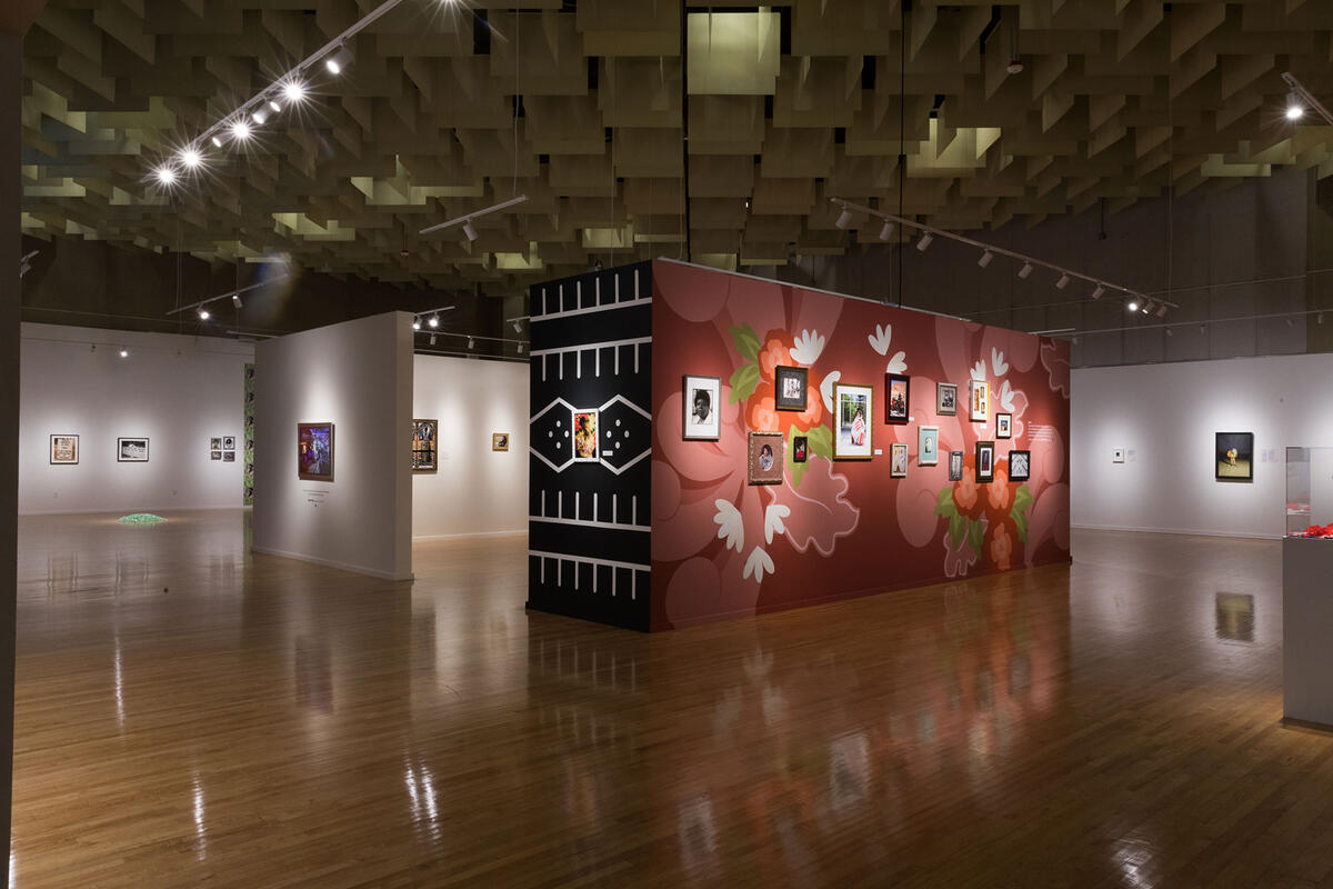 museum exhibition interior