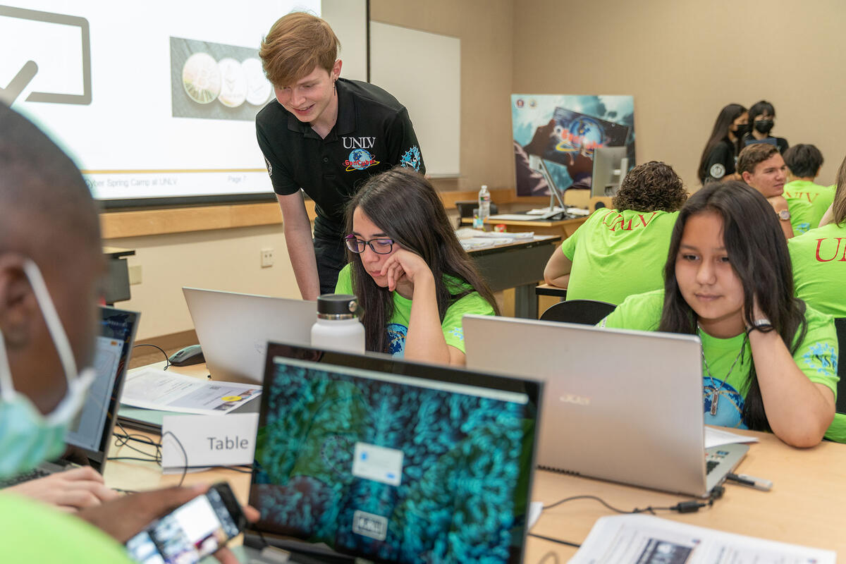 The Pipeline for Cybersecurity Professionals Begins at UNLV Summer Camp