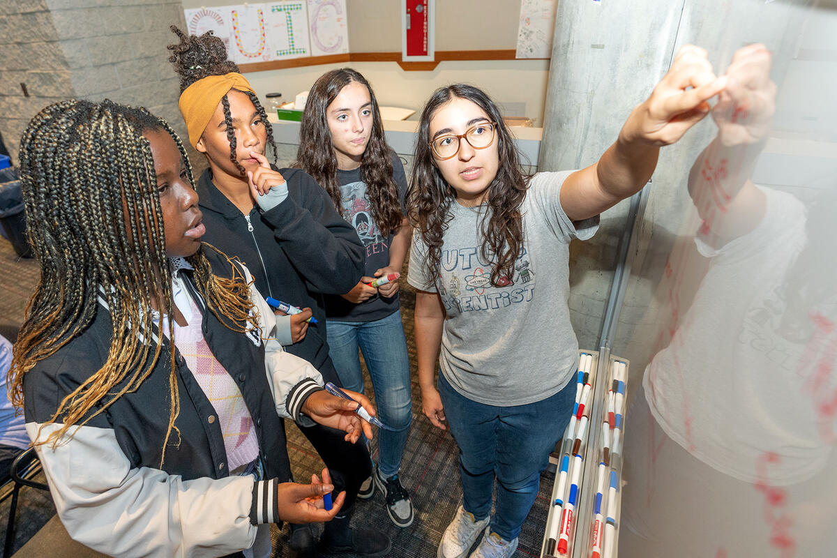 Coding with Confidence UNLV Summer Camp Exposes Young Women to STEM