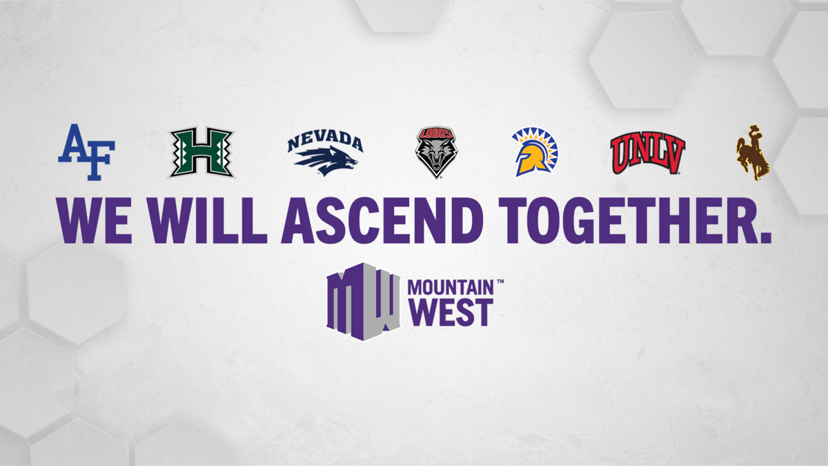 graphic saying &quot;We Will Ascend Together&quot; with conference logos