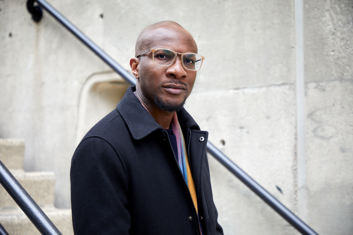 A portrait of Teju Cole.