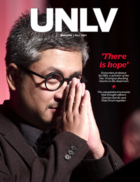 magazine cover with photo of man holding hands in prayer with headline &quot;There Is Hope&quot;