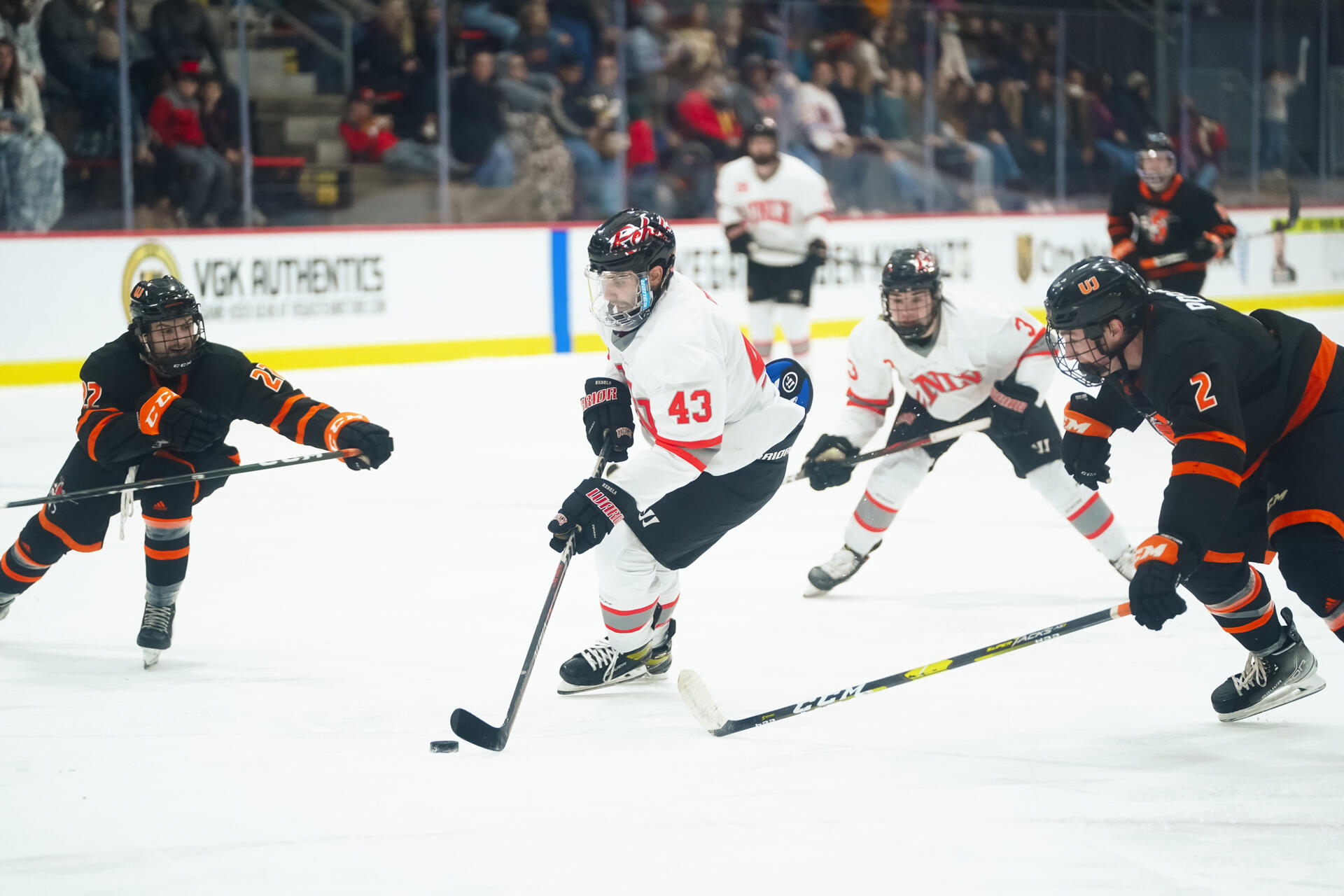 PHOTOS: UNLV Skating Rebels Hockey 1st Responder/Military Weekend at City  National Arena