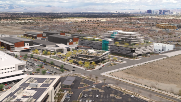 Rendering of proposed Nevada Studios Campus