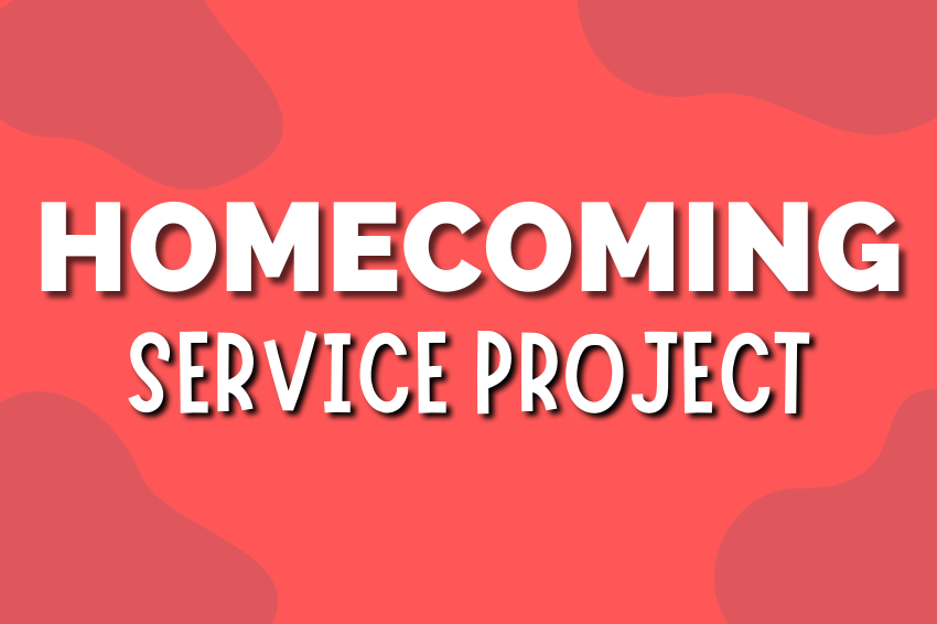 Homecoming Service Project event