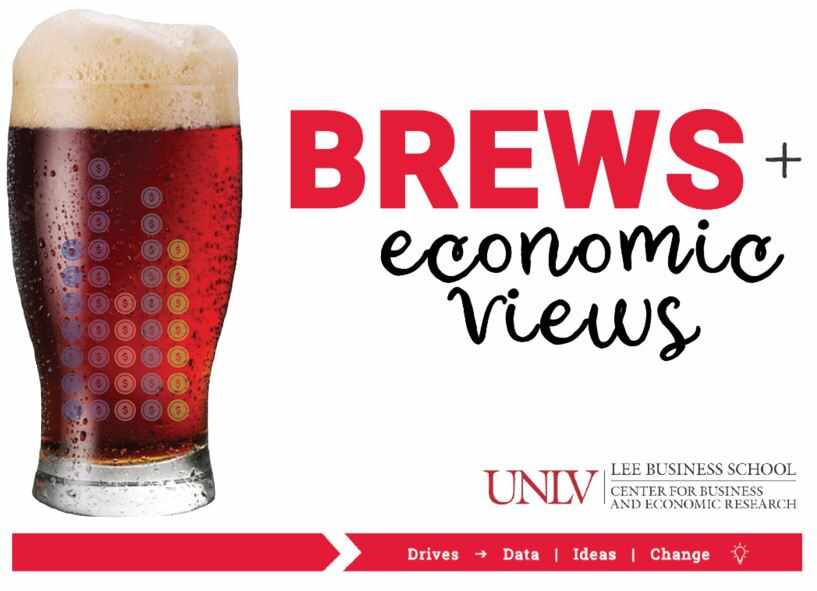 Brews and Economic Views logo from Lee Business School