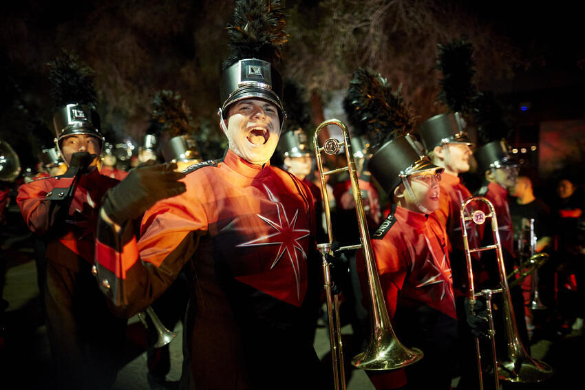 UNLV marching band