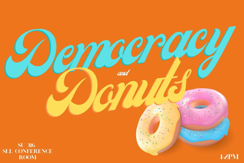 Democracy and Donuts logo