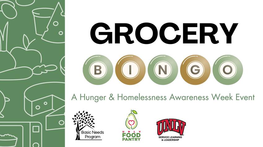 Grocery Bingo A Hunger and Homelessness Awareness Week Event