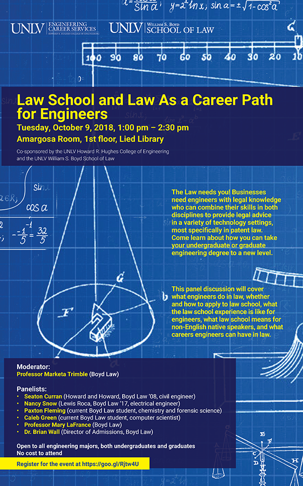 Law As a Career Path for Engineers | Calendar | University ...