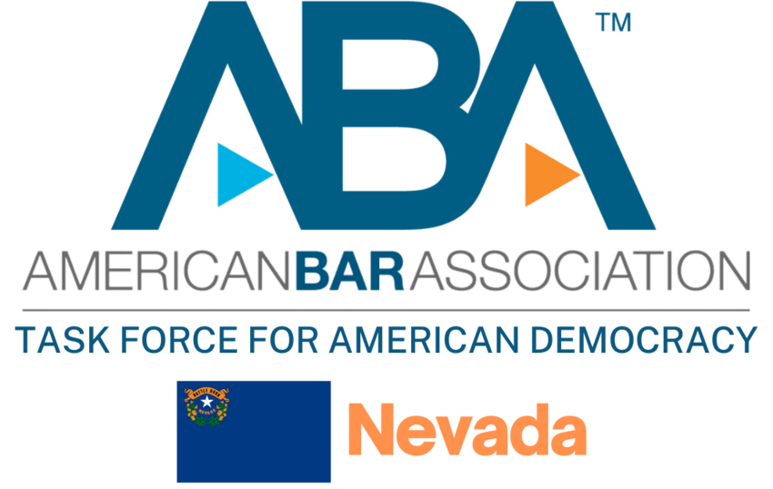 American Bar Association Task Force for American Democracy Nevada logo